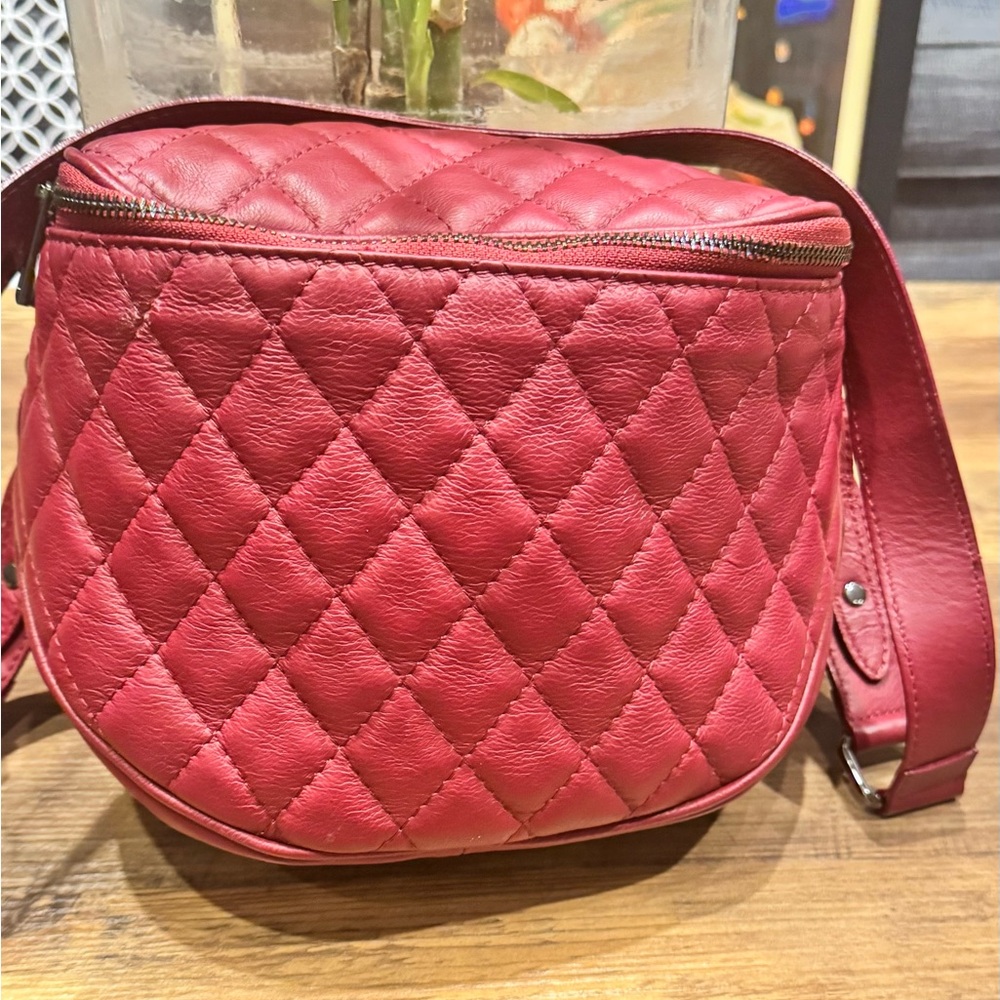 A. Bellucci Crossbody Genuine Leather Made In Italy